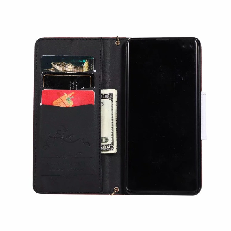 Thời Trang Bao Da Điện Thoại Nắp Gập Dạng Ví In Họa Tiết Hoa 3d Có Dây Đeo Cho Iphone 12 Mini 11 Pro Xs Max Xr X 8 7 6 6s Plus | BigBuy360 - bigbuy360.vn