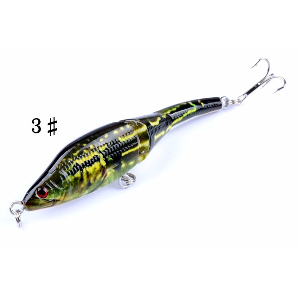 Mới Mồi Câu Cá Giả 3 Đoạn 9.5cm / 8.9g