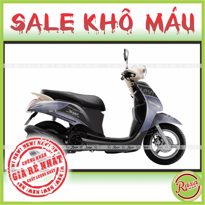 | SALE KHÔ MÁU | Tem trùm xe Nozza - Decal PVC 5 Lớp Cao Cấp - Chống Thấm, Chống Phai Màu - Mã số: NOZ 73