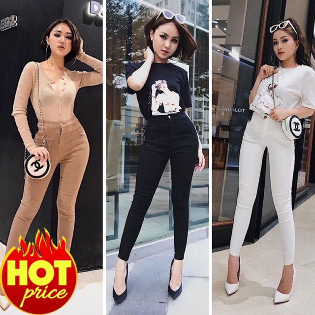 Combo 5 quần Tregging Túi lệch