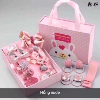 HỘP PHỤ KIỆN TÓC CHO BÉ SIÊU XINH
