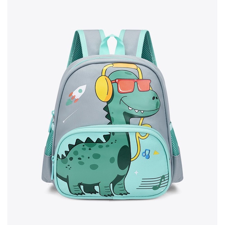 Balo cho bé đi học mẫu giáo 3-6 tuổi Khủng Long đáng yêu