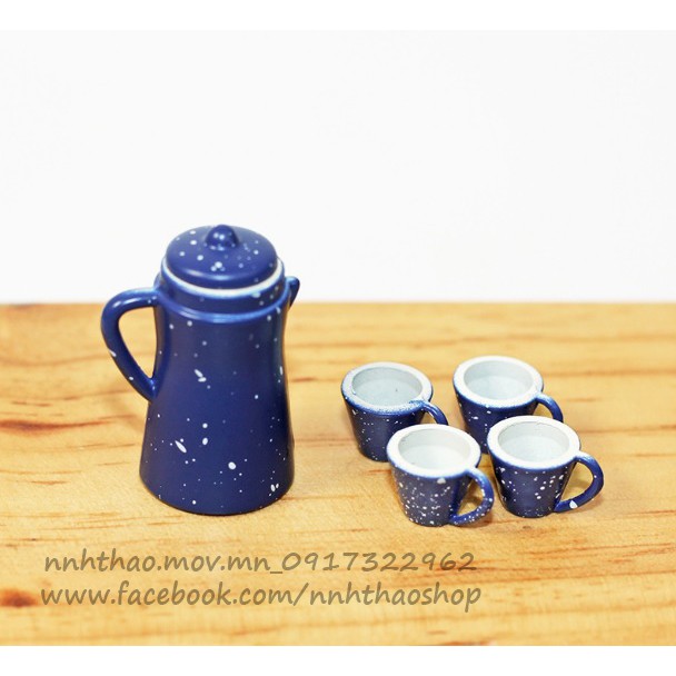 Miniature_Bộ ấm tách