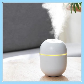 Máy phun sương tạo độ ẩm không khí 💝555💝 khuếch tán hương thơm tinh dầu tại nhà, xe hơi,USB mini bằng sóng siêu âm 220M