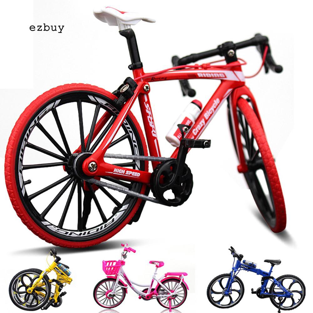 Đồ chơi xe đạp đua kim loại nhiều màu sắc tùy chọn tỷ lệ 1:10 dùng trang trí bàn đẹp mắt