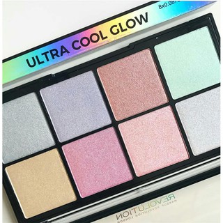 Bảng phấn Siêu bắt sáng REVOLUTION ULTRA COLL GLOW