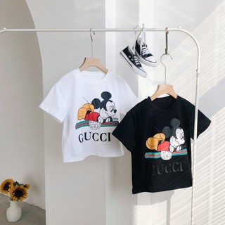 Áo Phông Cộc Tay Cho Bé - Áo thun Cổ Tròn họa tiết Mickey SEKA KIDS 2102.12