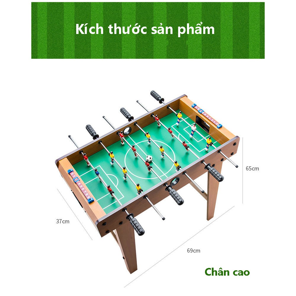 Bàn Bóng Đá Bi Lắc, Bàn Bi-a Mini Bằng Gỗ Chất Lượng Cao - Đủ Kích Thước - Có Chân Đứng - Hàng Nhập Khẩu.