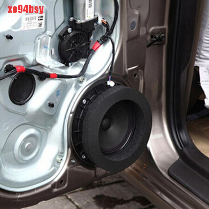 [xo94bsy]1 PCS 6" 6.5" Inch Car Universal Speaker Insulation Ring Soundproof Cotton Pad