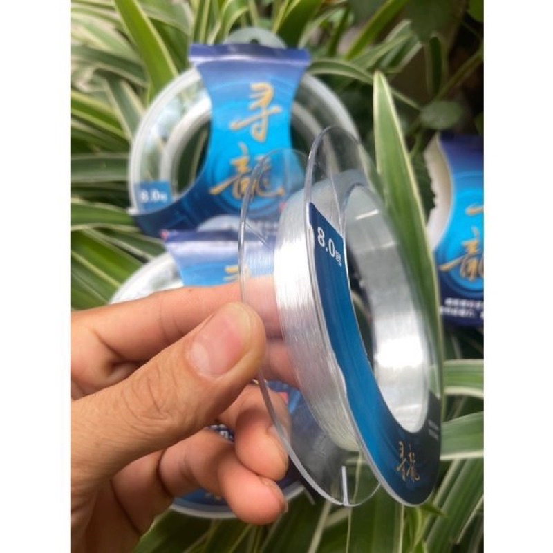 Cước săn hàng TẦM XANH 100m(Loại trục và thẻo) tải cá tốt, chất lượng vượt tầm giá.