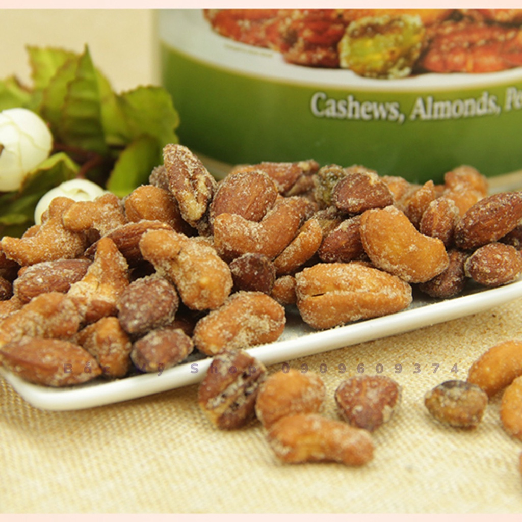 Hạt tổng hợp sấy khô tẩm mật ong Savanna Gourmet Honey Roasted Nut Mix 850g