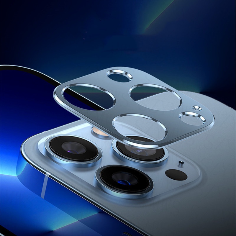 Khung Kim Loại Bảo Vệ Camera Cho iPhone 14 13 Pro Max