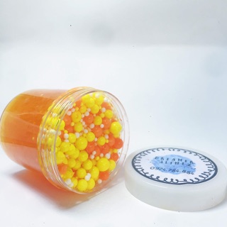 GIRL ON A FIRE SLIME 🔥 Clear slime mix floam