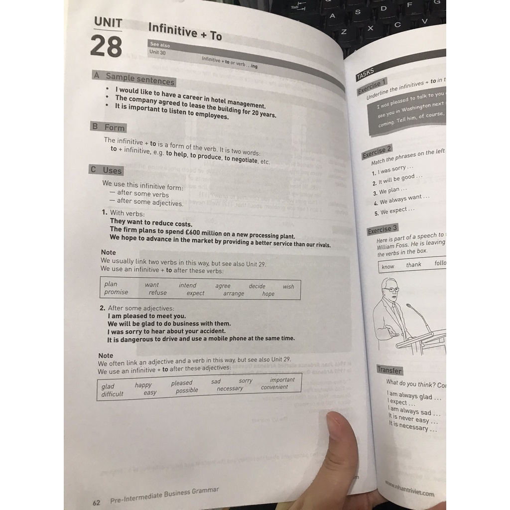 Sách - Collins English for Business : Businees Grammar &amp; Practice level A2-B1