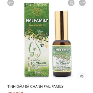 Tinh dầu xả chanh