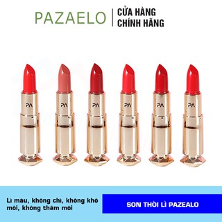 [CHÍNH HÃNG] Son Thỏi Lì Cao Cấp Hàn Quốc Pazealo Emollient Lipstick