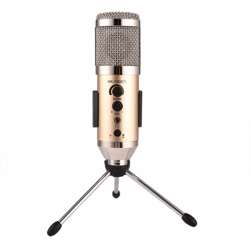 Microphone thu âm MK-F500TL hát karaoke không cần sound card