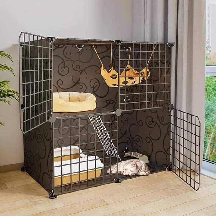 - Miếng Lưới Ghép 35x35cm Các Loại - Lắp Ghép Chuồng Mèo, Quây Chó, Chuồng Thú Cưng