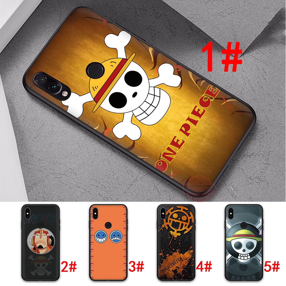 Ốp điện thoại in hình logo onepiece cho Redmi Note 5A Prime 5 Pro 6 Pro 7 Pro 4X 6A S2