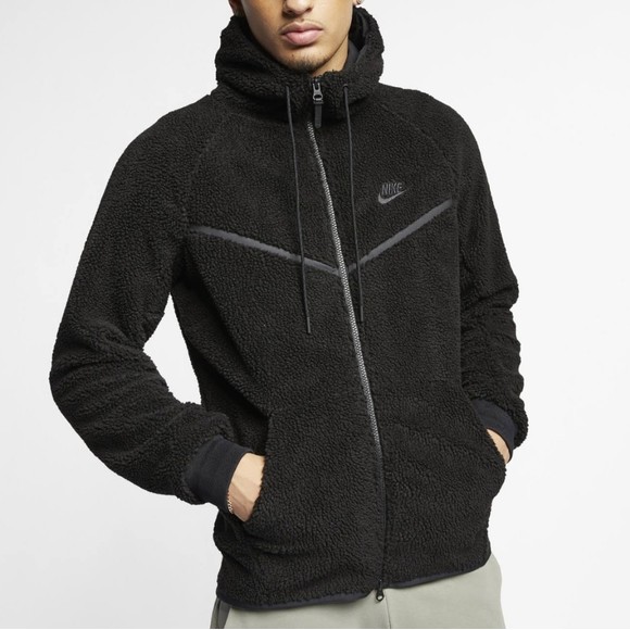 Áo khoác nam bomber Nike chính hãng 1 lớp màu xanh chất vải xịn không mũ trùm đầu