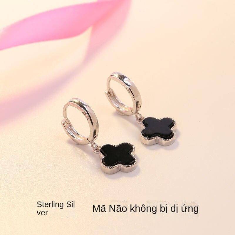 Khuyên Tai Hình Cỏ Bốn Lá Thời Trang Thanh Lịch Dành Cho Nữ