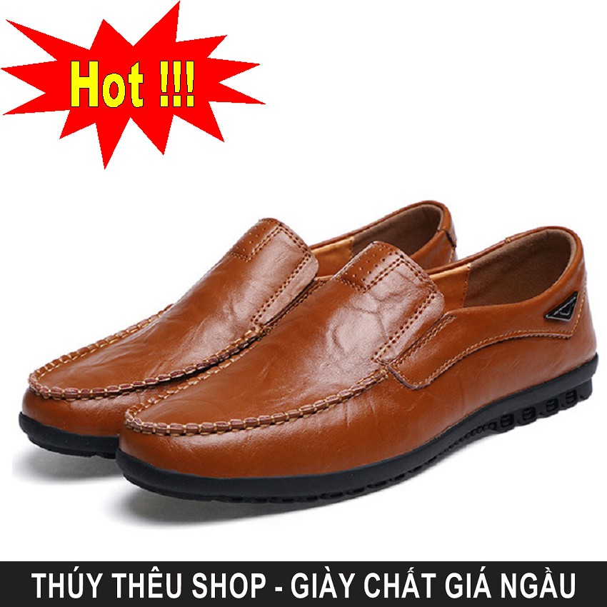 giầy lười - GL08 Nâu (FREE SHIP)