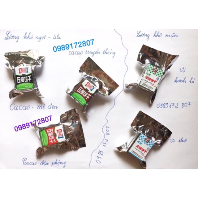 Combo 2 kg lương khô mini