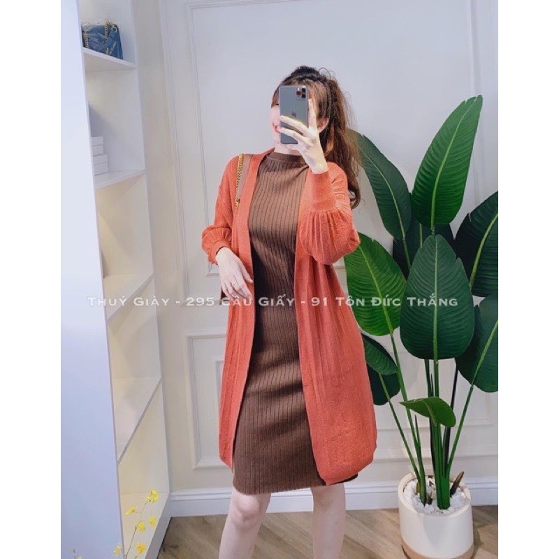 HT- Bán sỉ áo khoác len cagidan tay bồng cho nữ | BigBuy360 - bigbuy360.vn