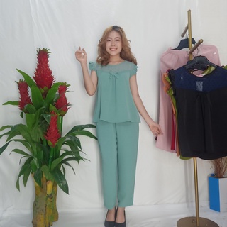 [Chỉ Giảm Giá Hôm Nay] Đồ bộ mặc nhà gãy thái