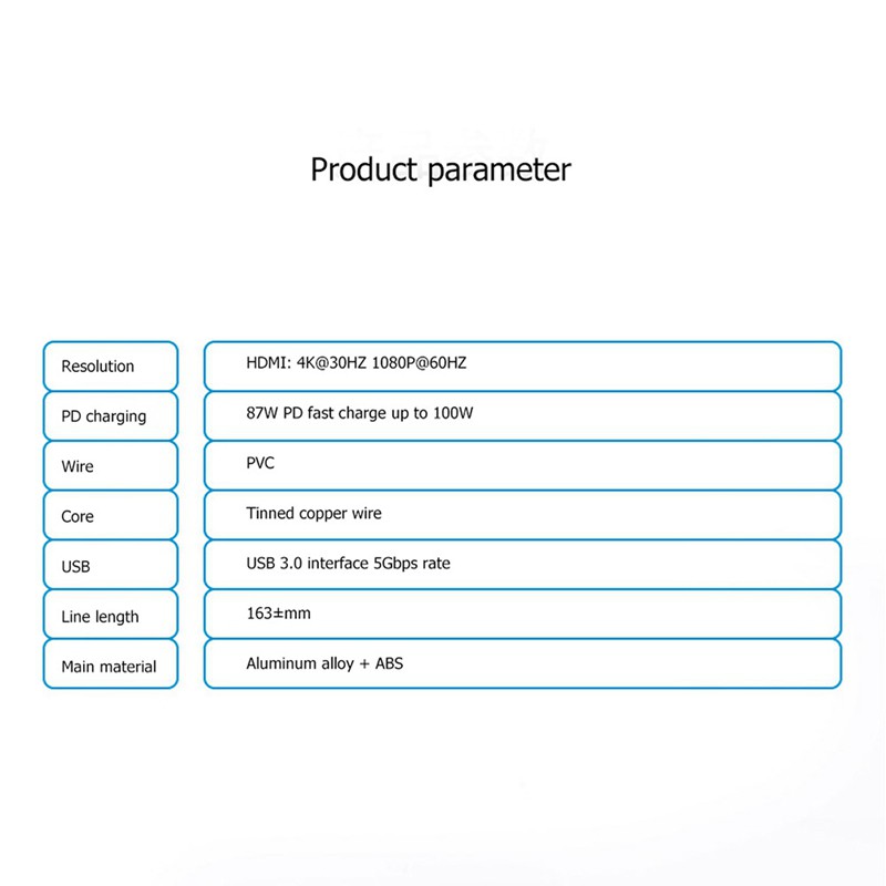 Bộ Chuyển Đổi Type C Sang Hdmi 4k 5 Trong 1 Cho Laptop Usb 3.1 Type-C Sang Usb3.0 Hub + Usb-C Pd + Hdmi | BigBuy360 - bigbuy360.vn