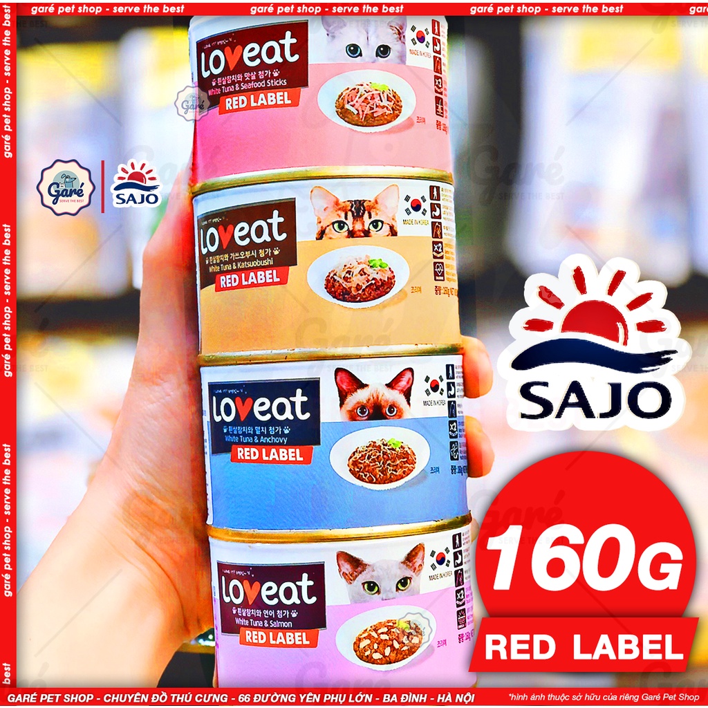 160g - Pate Love eat REB LABEL dành cho Mèo con và mèo trưởng thành nhập khẩu Hàn Quốc