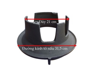 Kiềng bếp khè công nghiệp siêu dày