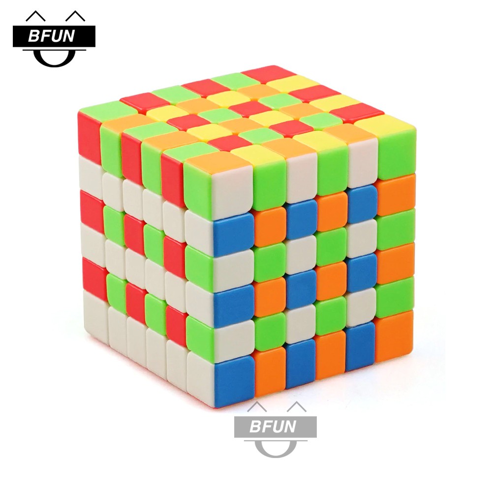 RUBIK 6x6x6 Trơn Mượt Cao Cấp - Đồ Chơi Phát Triền Trí Tuệ Trẻ Em BFUN