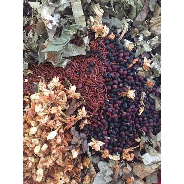 Trà gạo lứt xạ đen - túi zip 1kg