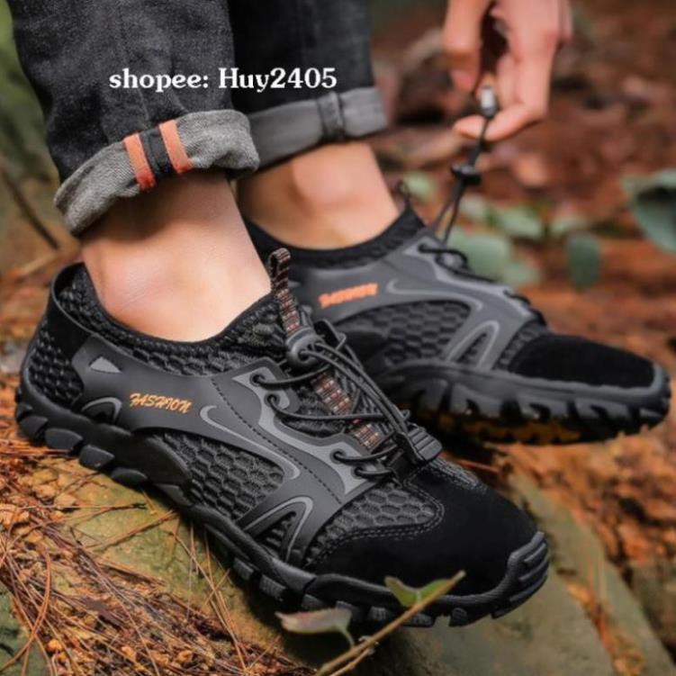 [Giày Phượt] Giày Leo Núi - Giày Trekking Lội Suối - Thoát Nước Nhanh Fashion H6 - giam gia