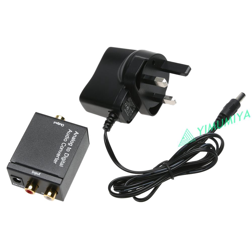 Bộ Chuyển Đổi Âm Thanh Analog L / R Sang Digital Spdif Coaxial Coax Rca