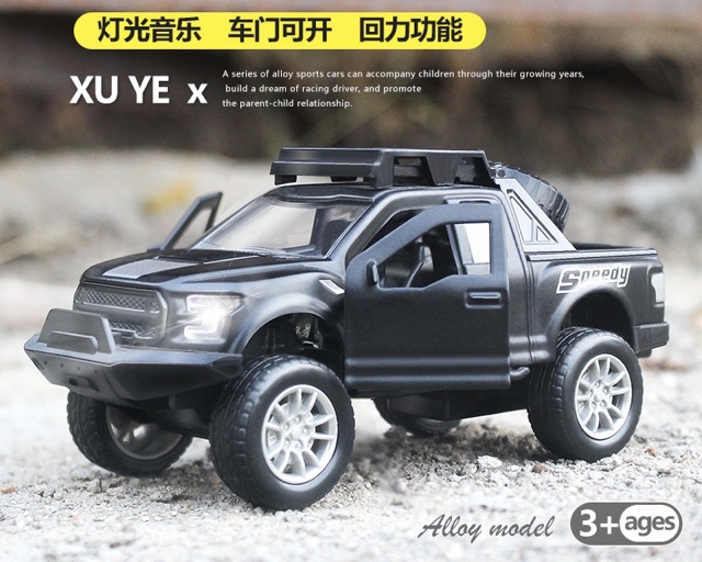 Xe mô hình Ford Raptor có đèn và âm thanh