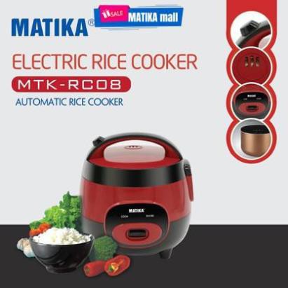 Nồi cơm,nồi cơm điện Matika MTK-RC08 nhỏ gọn,độc đáo,bảo hành 12 tháng