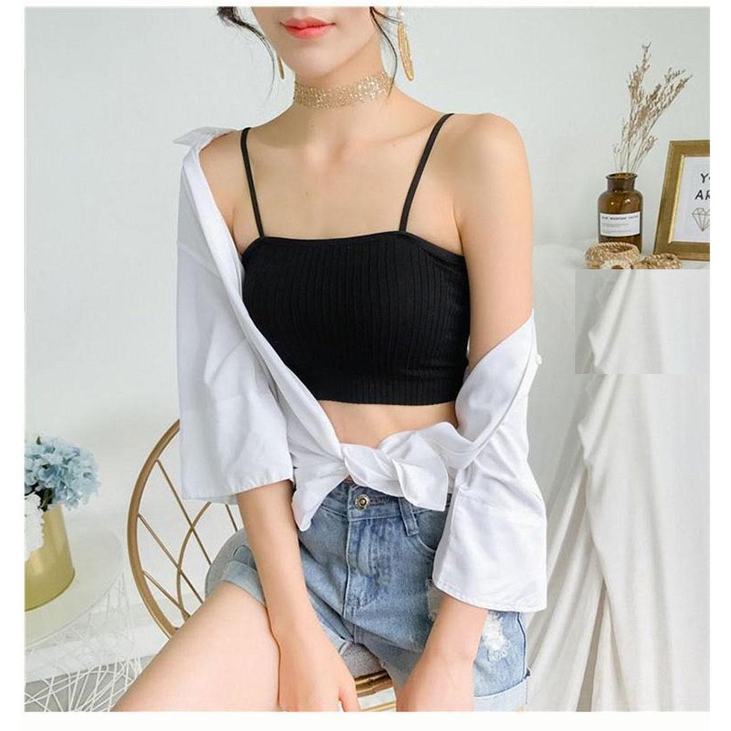 Áo bra quây cotton có đệm ngực 1641-AL25 GIA DỤNG SIÊU RẺ | BigBuy360 - bigbuy360.vn