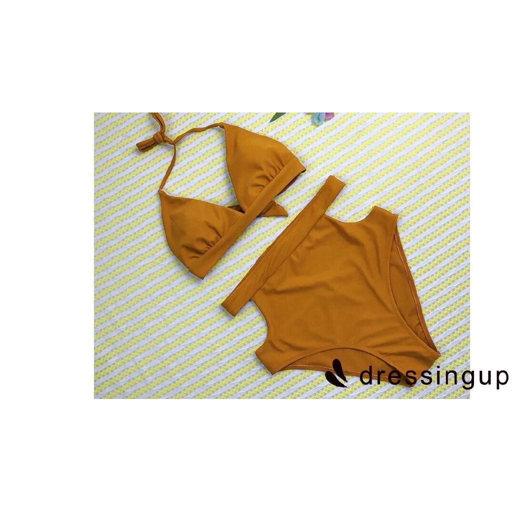 Áo bơi và quần bơi cột dây thời trang nữ quyến rũ trẻ trung cùng màu | BigBuy360 - bigbuy360.vn