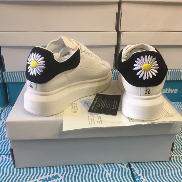 Free ship Giày Mcqueen Nam Nữ Đế Độn Cao Cấp