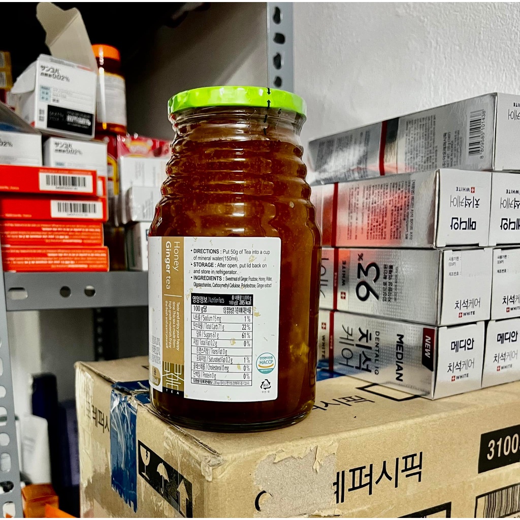 Trà gừng mật ong Hàn Quốc Damizle 1kg