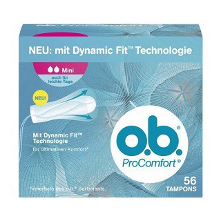 Băng vệ sinh Tampon Ob MINI của Đức