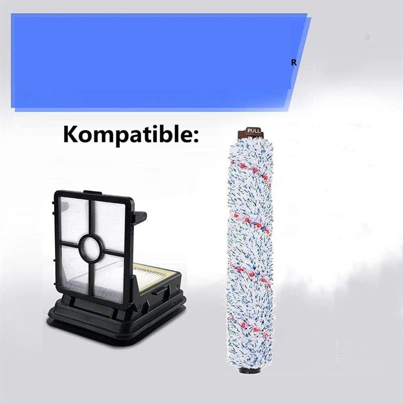 Bộ Lọc Và Chổi Lăn Cho Bissell Crosswave 1713 Pet Pro 2224E Series 2582E 1866 1868 1934 1926