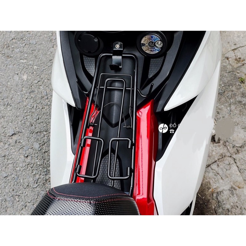 Baga Exciter 150  sơn tĩnh điện màu đen - gác baga ex150 - đồ chơi xe exciter