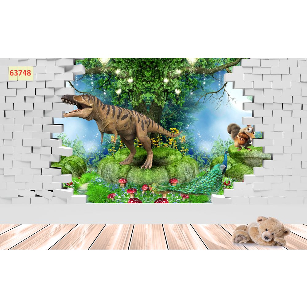 Tranh Dán Tường Phòng Trẻ Em TỔNG HỢP NHIỀU CHỦ ĐỀ đẹp lung linh, hình ảnh chân thực