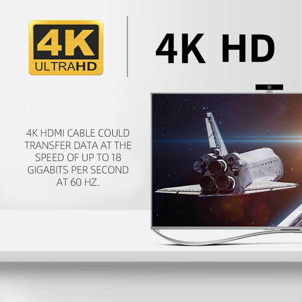 BTLIMER Cáp ChuyểN ĐổI Micro HDMI Sang HDMI TốC Độ Cao Mạ VàNg 2.0 4K