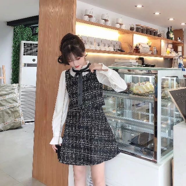 Váy dạ tweed