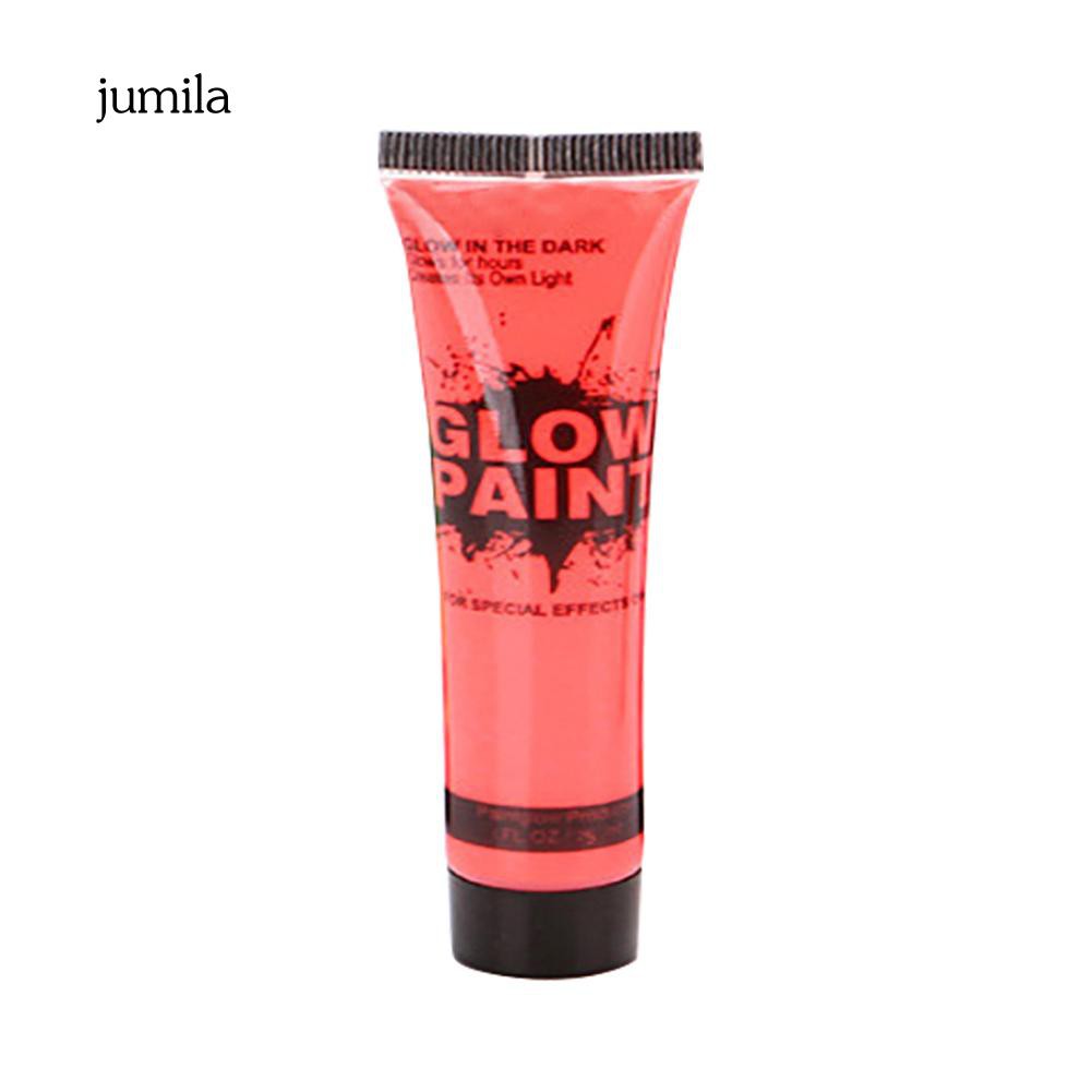 JULA 10ml Fluorescent Glow Club Pub Party Festival Makeup UV Neon Face &amp; Body Paint