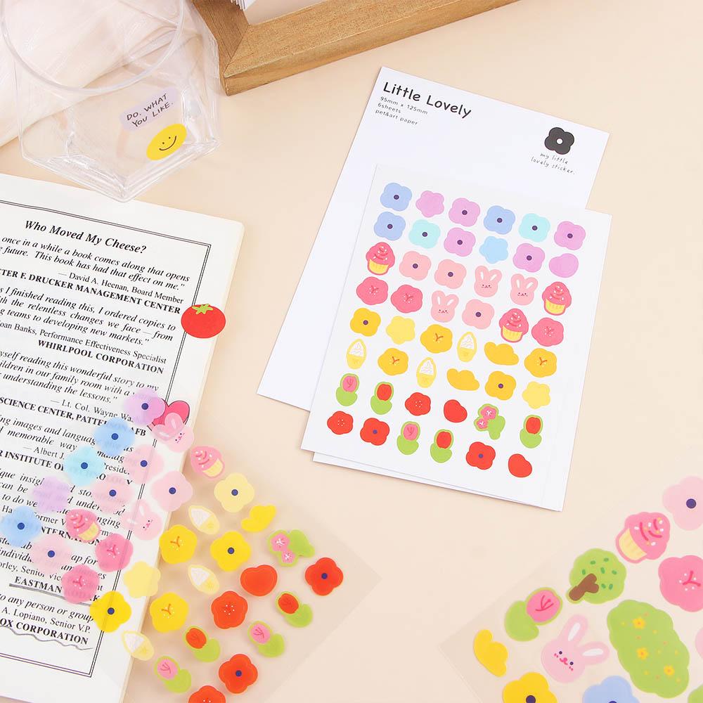 Miếng Dán Trang Trí Album Ảnh / Nhật Ký Dễ Thương DIY